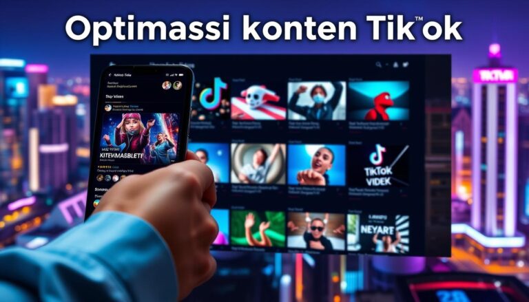 optimasi konten tiktok