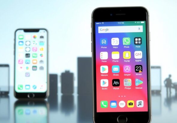 perbedaan aplikasi iphone dan android